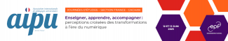 Bannière des journées d'études de l'AIPU et de l'EPF, octobre 2025